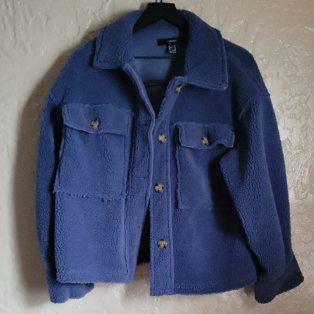 Cozy Blue Fleece Jacket